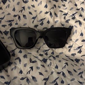 Coach Black Cat-Eye Sunglasses